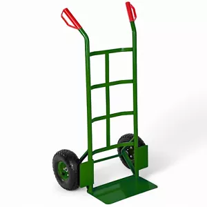 CARRELLO PORTA PACCHI 200KG ACCIAIO ROBUSTO RUOTE TRASPORTO SCALE SPOSTA VASO - Foto 1 di 6