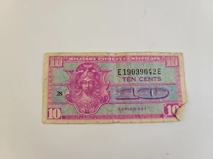 10 Cent United States Military Payment Certificate Series 521 - Picture 1 of 2