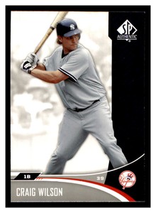 2006 SP Authentic #73 CRAIG WILSON New York Yankees ~F7R