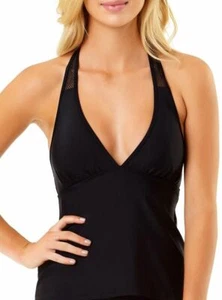 Neckholder-Badeanzug Damen schwarz NEU Medium M 8-10 Schwimmen - Bild 1 von 2