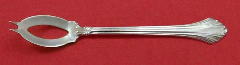 French Regency By Wallace Sterling Silver Olive Spoon Ideal 5 3/4" Custom Made Cover