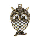24X Bronze Owl Jewelry Accessories Alloy Mixed Models For Diy Craft Pendant ?