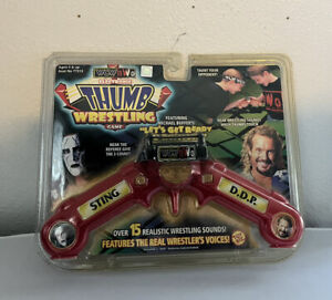 WCW/NWO Electronic Thumb Wrestling Toy Biz (1999) Sting Diamond Dallas Page