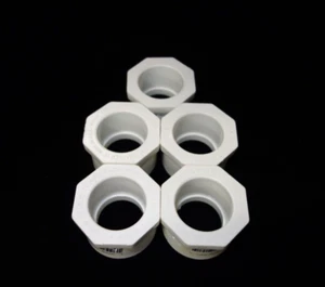 Menge 5: Charlotte PVC Reduzierbuchse 2" SPG x 1-1/4" Slip, Sch 40, 437-250 - Bild 1 von 4