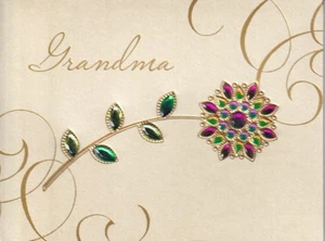 PAPYRUS MOTHERS DAY CARD NIP (MSRP $6.95) GRANDMA CARD (P15) - Picture 1 of 2