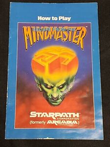 Escape From The Mindmaster Atari Manual Arcadia 2600 Supercharger Starpath