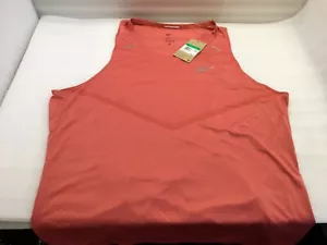 NUOVA canotta Nike RUNNING leggera DRI-FIT uomo XL CZ9179-655 MSRP $55 - Foto 1 di 10
