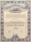 Enterprises Maritimes Belgier - Action Privilegiee - 1922 - Belgia
