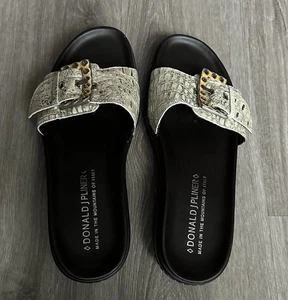 Donald J Pliner Women's Platform Slide Sandals Size 7.5M - Picture 1 of 5