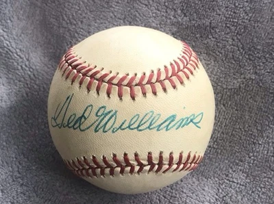 Ted Williams Signed Autographed American League Baseball Ball JSA LOA - Image 1 of 4