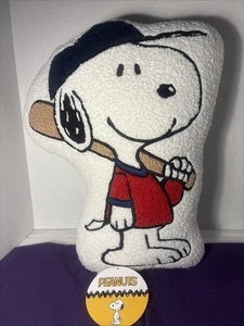 NEU Peanuts Snoopy Baseball Sport Deko Kissen Kissen 2025 Neu mit Etikett - Bild 1 von 5