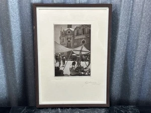 Original Hugo Brehme Gelatin Silver Print Photograph of Guadalupe Pocito, Mexico - Picture 1 of 10