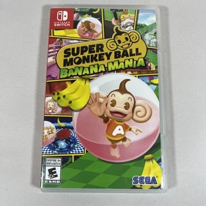 Super Monkey Ball: Banana Mania - Nintendo Switch Spiel und Hülle - selten benutzt - Bild 1 von 5