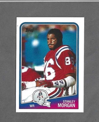 Stanley Morgan New England Patriots 1988 Topps #180 Free Shipping on 3+ Items - Image 1 of 2