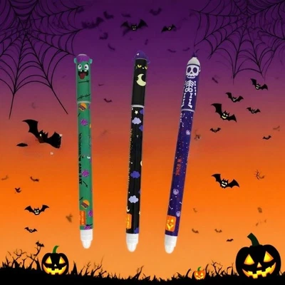 1SET-3PCS löschbare Gelstife 3er Set The Boo Crew Halloween Neu - Bild 1 von 2