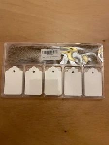 New 220pc Gift Tags with Jude Rope Great for Reselling Gifting Organizing etc - Picture 1 of 5