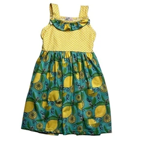 Vestido Pete + Lucy Luscious Lemons Talla 5 Años - Imagen 1 de 6