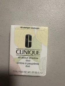 Clinique All About Shadow Duo *STARLIGHT STARBRIGHT / 0.07 oz / New in box - Picture 1 of 1