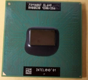 Intel Mobile Celeron 1.2GHz CPU - 7226A854 - SL6H9 - RH80530 1200/256 Socket 479 - Picture 1 of 1