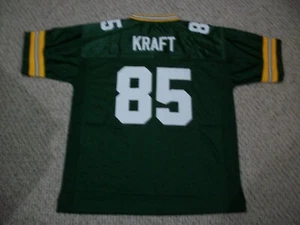 Unsigned TUCKER KRAFT Custom Sewn New Football Jersey Sizes S-3XL All Colors - Picture 1 of 6