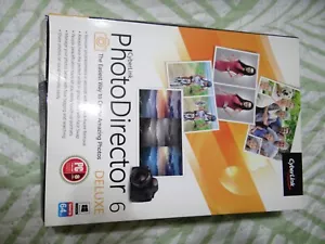 CYBERLINK PHOTODIRECTOR 6 DELUXE -- NEW SEALED IN BOX - Picture 1 of 2
