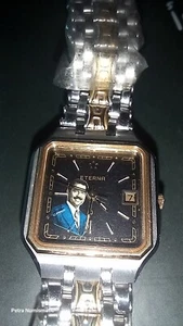 SWISS ETERNA President Saddam Hussein Iraq Watch LADY Size Black Dial MINT R - Picture 1 of 10