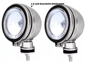 4x 6" Angel Eye Boat Extra Spotlights Lighting Angeleye Spot Lamps Deck Lights - Picture 1 of 2