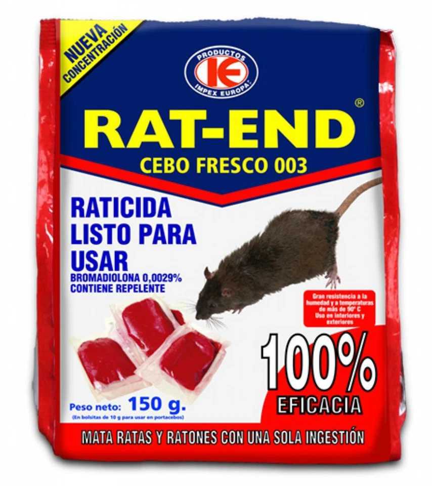 Rat End Cebo Fresco - 150 gr - Imagen 1 de 1