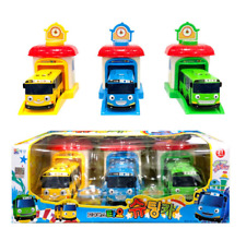 3PC) The Little Bus TAYO Mini Shooting Cars Set Toy Children Kids Christmas GIFT