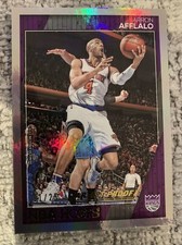 2016-17 NBA Hoops Artist Proof 68 Aaron Afflalo /25 Kings Basketball Card