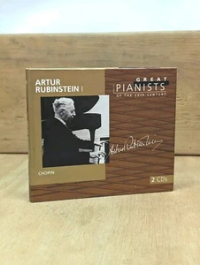 Chopin - "Great Pianists" : Artur Rubinstein ~ (1998) 2CD Set + Libretto Booklet - Picture 1 of 12