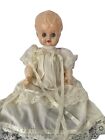 Vintage 1940s/50s Baby Doll, 40cm Tall, Beautiful Christening Gown