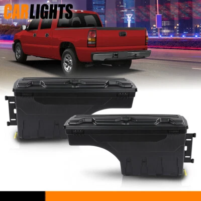 Truck Bed Storage Box Fit For 99-07 Chevy Silverado & GMC Sierra 1500 2500 3500 Foto 1 de 4