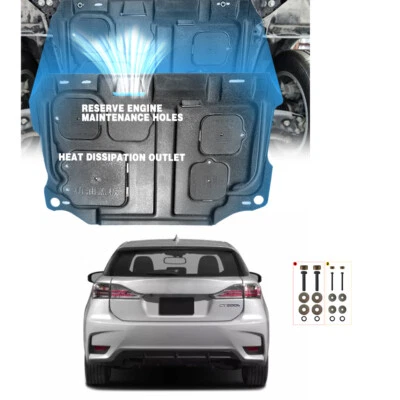 Para-lamas dianteiros do motor para Lexus CT200h 2012-2016 sob protetores contra respingos do motor - Imagem 1 de 4