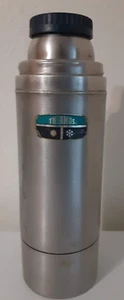 Vintage King Seeley Thermos Stainless Steel Quart Vacuum Bottle Model 2464 - Picture 1 of 9