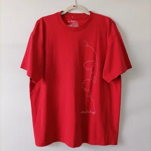 Threadless Doodlebugs Mens Red Crew Neck Short Sleeve Graphic T-Shirt Size XL - Picture 1 of 5