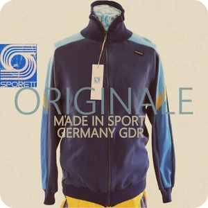 Trainingsjacke SPORETT® 70s Old School 1970er GDR Vintage Originals Track Top - Picture 1 of 9