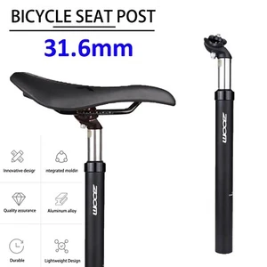 31.6MM Mountain Bike Suspension Seatpost Aluminum Alloy Shock Absorbers Seatpost - Picture 1 of 9