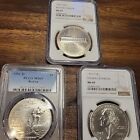 New ListingUs Commemorative Silver Dollar Lot Ms69