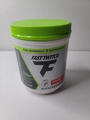 Polvo preentrenamiento Fast Twitch de Gatorade Fruit Punch 16,2 oz Foto 1 de 3