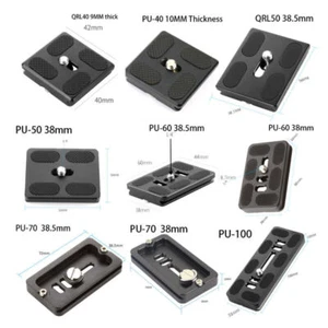 FEICHAO Universal Arca Tripod Ball Camera Plate Inch Quick Release Accessories - Picture 1 of 15