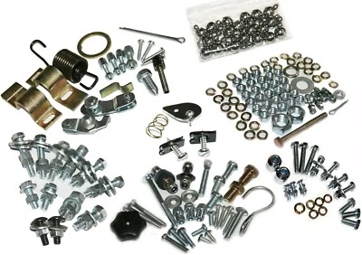 Complete Chassis Nut Bolt Washer Fixing Kit For Vespa Bajaj Chetak VBA VBB @vm - Image 1 of 4