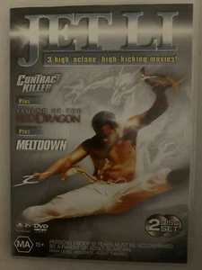 Contract Killer / Meltdown / Legend of the Red Dragon (DVD, 2-Disc Set)  JET LI - Picture 1 of 4