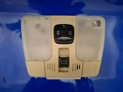 98-03 Mercedes W210 E320 Top Upper Overhead Reading Dome Light Lamp OEM TAN - Image 1 of 4