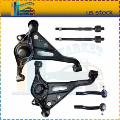 For 99-05 Suzuki Grand Vitara 6PCS Lower Control Arms Inner Outer Tie Rods kit - Image 1 of 4