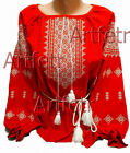 Etnic Ukrainian embroidered top Folk blouse Sorochka vyshyvanka. XS-XXXL