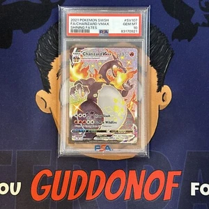 💎PSA 10 GEM MINT 2021 Pokemon Shining Fates CHARIZARD VMAX SV107 Secret Rare - Picture 1 of 3