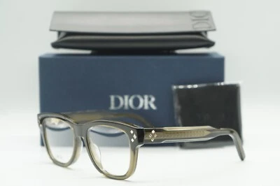 NEW CHRISTIAN DIOR CD DIAMONDO S1I 5500 DARK GREEN AUTHENTIC EYEGLASSES 54-18 - Image 1 of 4