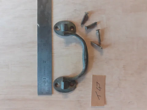 Antique brass handle Cover