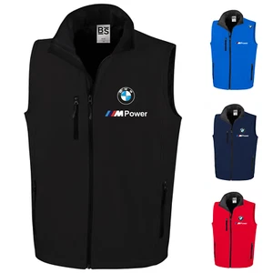 Abbigliamento BMW Motorrad Softshell Uomo Moto Rally Smanicato Gilet Invernale - Imagen 1 de 14